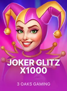 Slot Joker Glitz avec multiplicateur x1000 et symboles joker expansifs