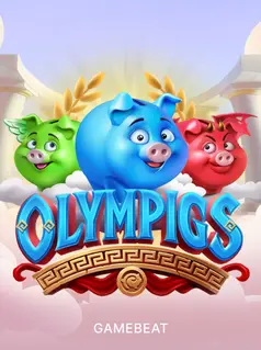Slot humoristique Olympigs avec cochons athlètes et bonus olympiques