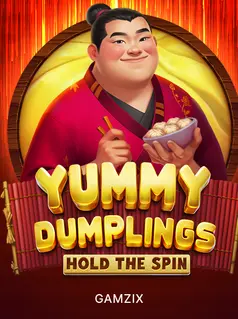 Slot Yummy Dumplings avec respins collants et thème cuisine asiatique